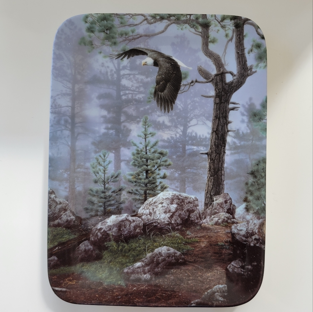 The Bradford Exchange | As the Eagle Flies High by Daniel Smith Plate 1996